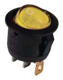 Переключатель TNSy KCD1-5-102 Y/B круглый желтый (TNSy5500713)