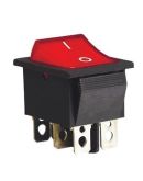 Переключатель TNSy KCD2-202 R/B красный (TNSy5500779)