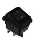 Переключатель TNSy KCD2-201W B/B IP54 черный (TNSy5500803)