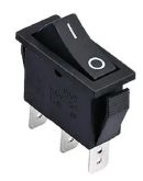 Перемикач TNSy KCD3-102 B/B чорний (TNSy5500830)
