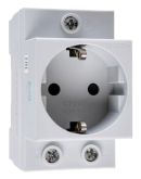 Розетка на DIN-рейку Chint AC30-111 с заземлением (775001)
