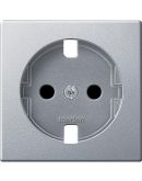Центральная плата розетки SCHUKO алюминий Schneider Electric