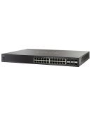 Коммутатор Cisco SB SG500x 24-Port Gig with 4-Port 10-Gigabit Stackable Managed Switch