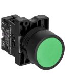 Кнопка пластиковая Chint NP2-EA35 1NO+1NC зеленая IP40 (573899)