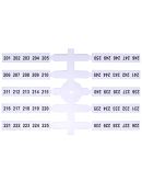 Маркировочная табличка ETI EO3 201-250 200шт (3901780)