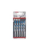 Лобзиковые пилки Bosch T127D (5шт)