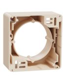 Установочная коробка наружного монтажа Schneider Electric Sedna Design бежевая SDD112901