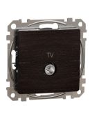 Конечная TV-розетка 4дБ Schneider Electric Sedna Design & Elements  венге SDD181471