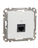 Компьютерная розетка Schneider Electric Sedna Design & Elements RJ45 кат. 6 STP белая SDD111461