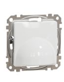 Накладка для вывода кабеля Schneider Electric Sedna Design & Elements белая SDD111903