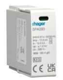 Вставной модуль Hager SPA090 1P T1+T2 L-N для SPA9xxx