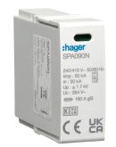 Вставной модуль Hager SPA090N 1P T1+T2 N-PE для SPA9xxx