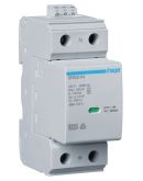 Разрядник Hager SPA180N T1+T2 1P N-PE 100кА 1,5кВ с дополнительным контактом и встроенным предохранителем