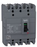 Автоматичний вимикач Schneider Electric EASYPACT EZC100H 4P 30кА 80А