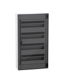 Навесной щит Schneider Electric PrismaSeT XS LVSXR418 4 ряда 72М дымчатые двери
