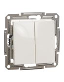Вимикач двоклавішний Schneider Electric Asfora без рамки кремовий (EPH0370123)