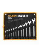 Набор комбинированных ключей в чехле Tolsen 12шт