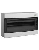 Настенный модульный щиток NOARK PNS 1x24T прозрачные двери 24м IP40 (113298)