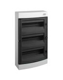 Настенный модульный щиток NOARK PNS 36T прозрачные двери 3x12м IP40 (101502)