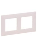Рамка 2-постовая Legrand Niloe Step розовый (863292)