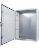 Ударостойкий корпус из АБС-пластика Аско-Укрем UBox 600x800x280мм (непрозрачная дверца)