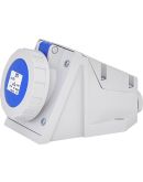 Настенный силовой разъем ETI 004482043 EZH-3232 IP67 (32A 230V 2P+PE)