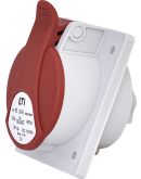 Встраиваемый силовой разъем ETI 004482080 EE-3243 IP54 (32A 400V 3P+PE)