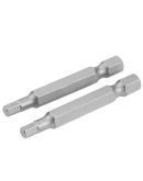 Шестигранные биты Tolsen S2 3х50мм (2шт)