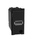 Механизм зарядного устройства USB тип - 15 Вт/3000мА 1 модуль Bticino Living Now K4191A
