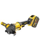 Угловая аккумуляторная бесщеточная шлифмашина DeWALT DCG418T2 Flexvolt XR Li-lon 54В Ø125мм 9000об/мин