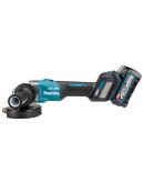 Акумуляторна кутова шліфувальна машина Makita GA023GM201 XGT 40В 125мм з акумуляторами BL4040x2
