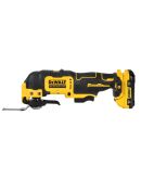 Многофункциональный бесщеточный инструмент DeWALT DCS353D2 XR Li-Ion 12 В 18000 кол/мин с 2 аккумуляторами и зарядным устройством