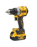 Ударная дрель-шуруповерт бесщеточная DeWALT DCD805P2T XR Li-Ion 18В 5Ач 90Нм патрон 13мм