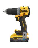 Ударная дрель-шуруповерт бесщеточная DeWALT DCD805H2T XR Li-Ion 18В 5Ач 90Нм патрон 13мм