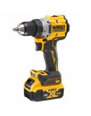 Бесщеточная дрель-шуруповерт DeWALT DCD800P2T XR Li-Ion 18В 5Ач 90Нм быстрозажимной патрон 13мм