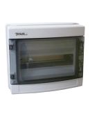 Влагозащищенный модульный щит TOSUNlux  18м накладной IP65 пластиковый UV ABS (6940151042341)