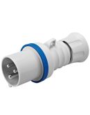Переносная вилка GEWISS IP44 2P+E 16A 230В (GW60004H)