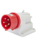Стационарная вилка 90° GEWISS IP44 3P+E 32A 400В (GW60419)