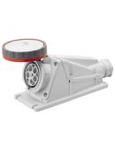 Стационарный разъем 90° GEWISS IP67 3P+N+E 63A 400В (GW63527)