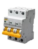Автоматический выключатель UEC SB-M8 3P 16A C 4,5кA (MCB45-3-016-C)
