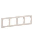 Рамка 4-постова Legrand SUNO (пісочний) 721534