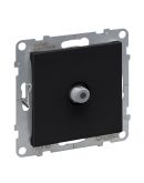 Розетка TV тип F звезда Legrand SUNO (чорный) 721463