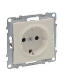 Розетка 2К+З 16А/250В зі шторками Legrand SUNO (слонова кістка) 721220