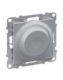 Поворотный светорегулятор 300Вт/250В Legrand SUNO (алюминий) 721379