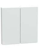 Двойная клавиша Schneider Electric D-Life белый лотос (MEG3400-6035)