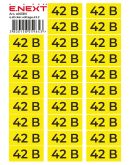 Самоклеющаяся наклейка E.Next "42В" e.sticker.voltage.42.2 (90х38мм) 26 шт/лист