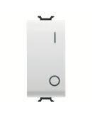 Выключатель GEWISS Chorusmart 1М 2P 16A (сатиновый белый) GW15004