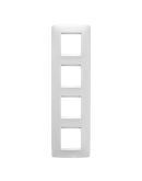 Рамка Chorusmart ONE 2+2+2+2M вертикальна (белый) GW16129TB