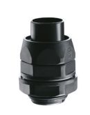 Соединитель прямой поворотный GEWISS RD 20GG черный IP54