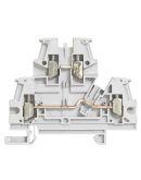 Двухуровневая винтовая клемма Legrand Viking 3 серая 2.5мм² (037167)